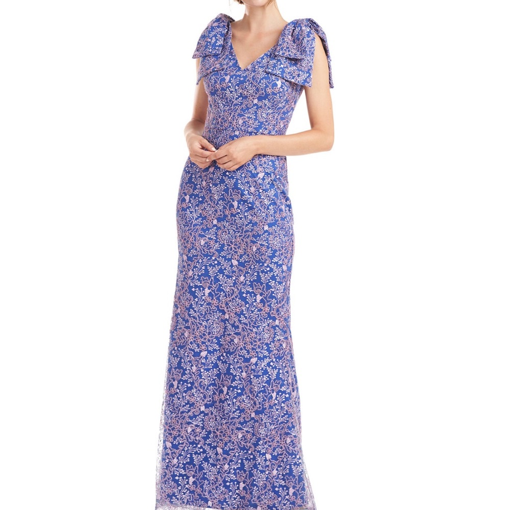 Great party dress, V Neck Silhouette Floor Length Formal Dress